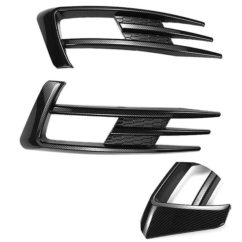 ABS Car Front Fog Lamp Eyebrow Wind Knife Cover Trim for Golf MK7 2014-2017 Fog Light Eyebrow Eye Li