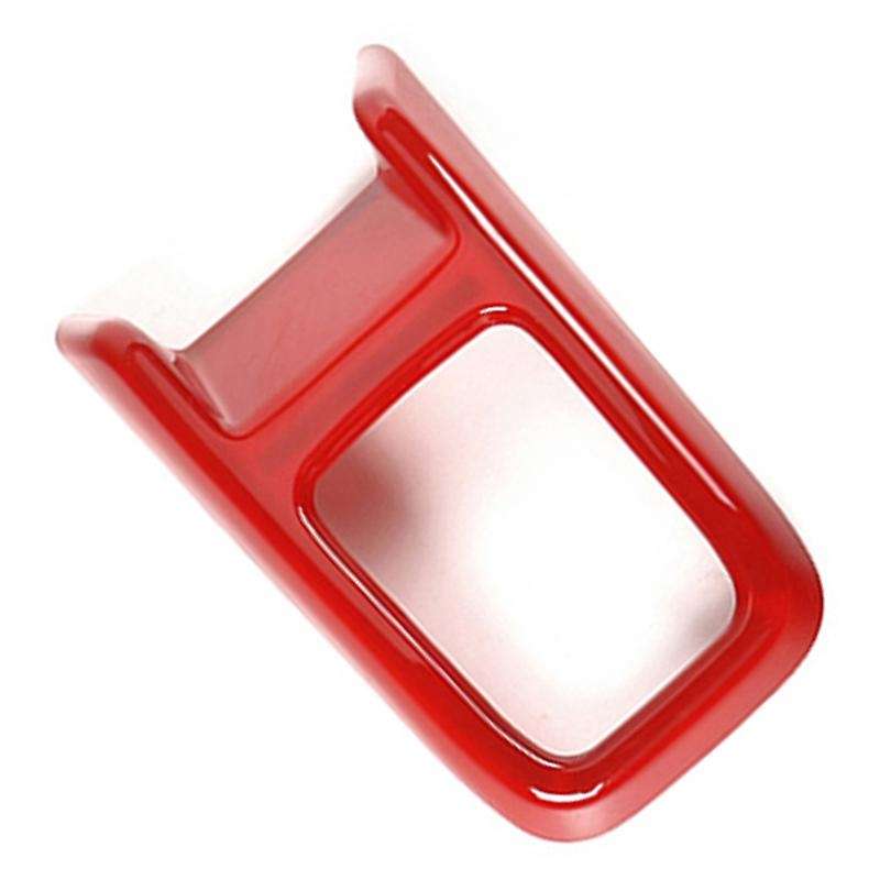 ABS Car Interior Gear Shift Panel Decoration Cover Trim for Jimny 2007-2017 Red
