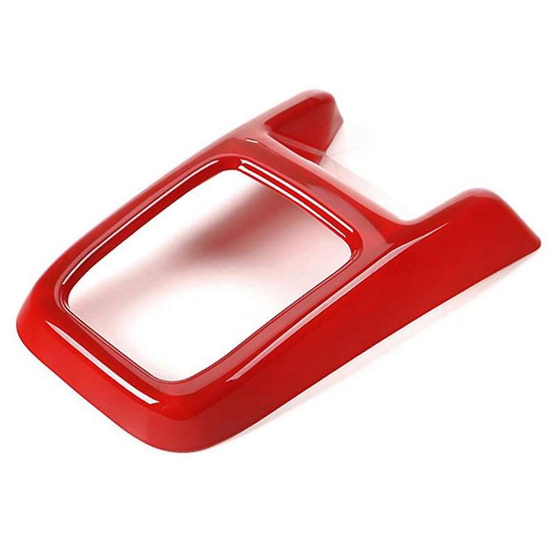 ABS Car Interior Gear Shift Panel Decoration Cover Trim for Jimny 2007-2017 Red
