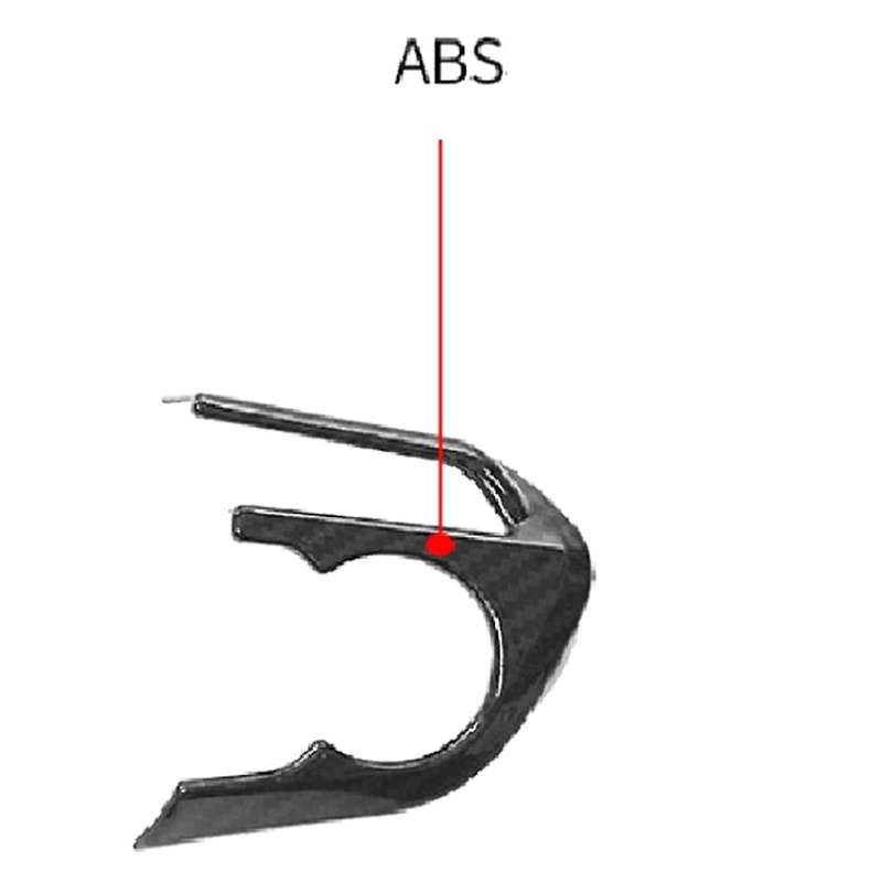 ABS Car Steering Wheel Button Panel Trim Sequins for 2019 2020 Accessories