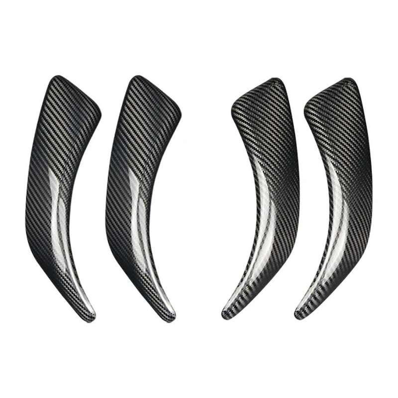 ABS Carbon Fiber Car Interior Door Panel Cover for 1 2 Series F20 F22 F23 2012-2016 Door Pull Handle