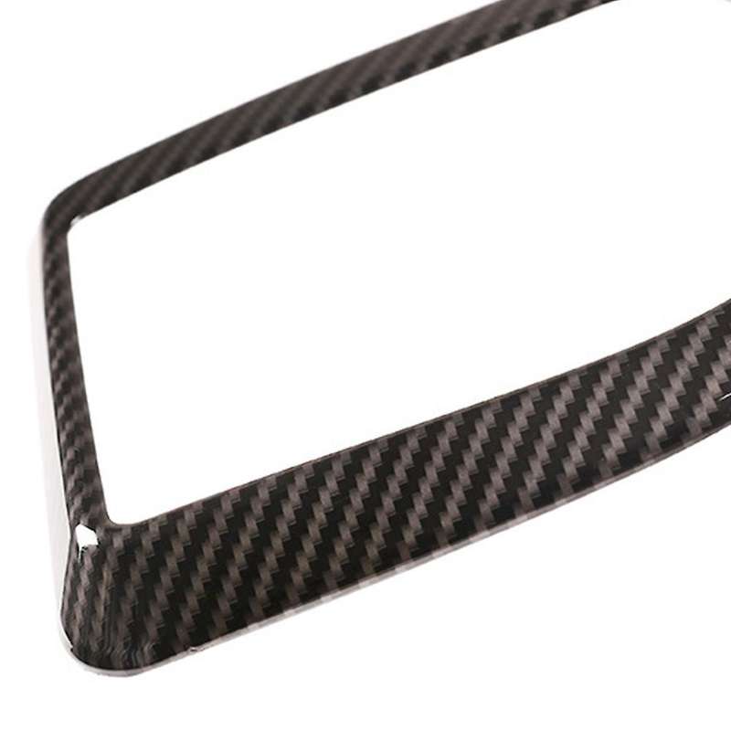 ABS Carbon Fiber Car Gear Shift Panel Frame Trim Cover for 5 Series E60 E61 2004-2007
