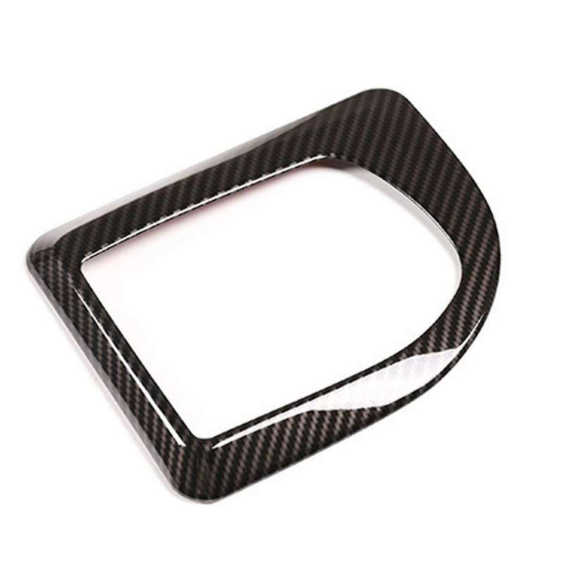 ABS Carbon Fiber Car Gear Shift Panel Frame Trim Cover for 5 Series E60 E61 2004-2007