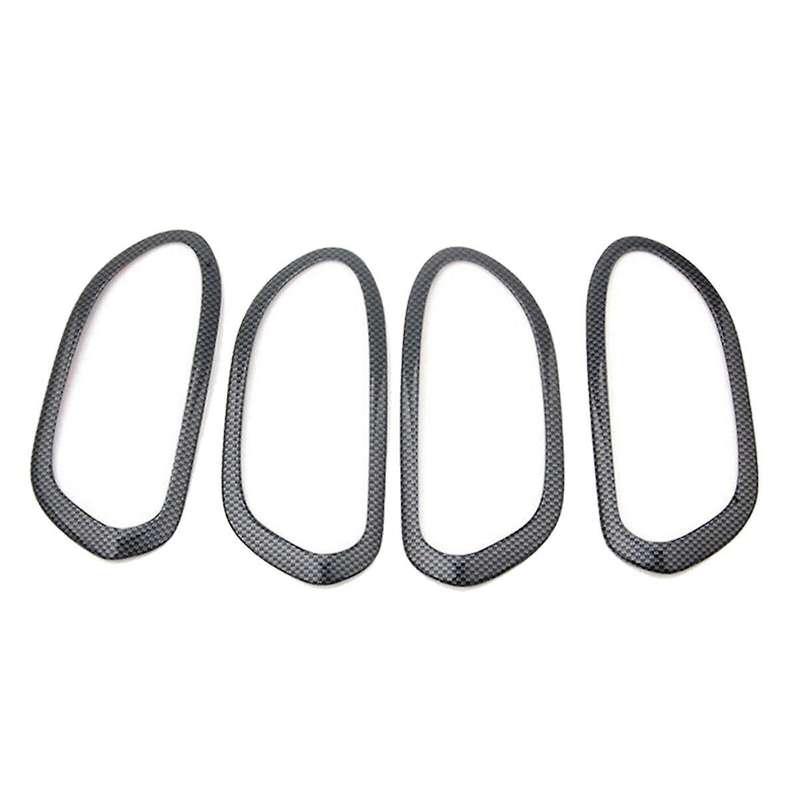 ABS Carbon Fiber Door Inner Handle Cover Trim for 8Th 2006-2011