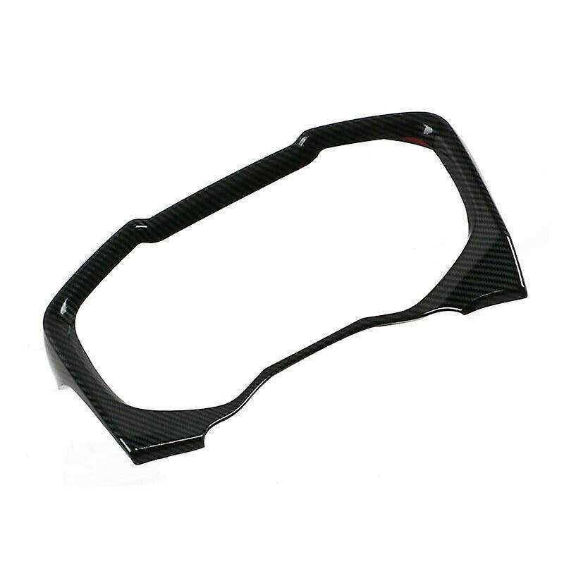 ABS Carbon Fiber Dashboard Decorative Frame Trim Dash Panel Frame Trim Cover for 2019-20( Right-Side