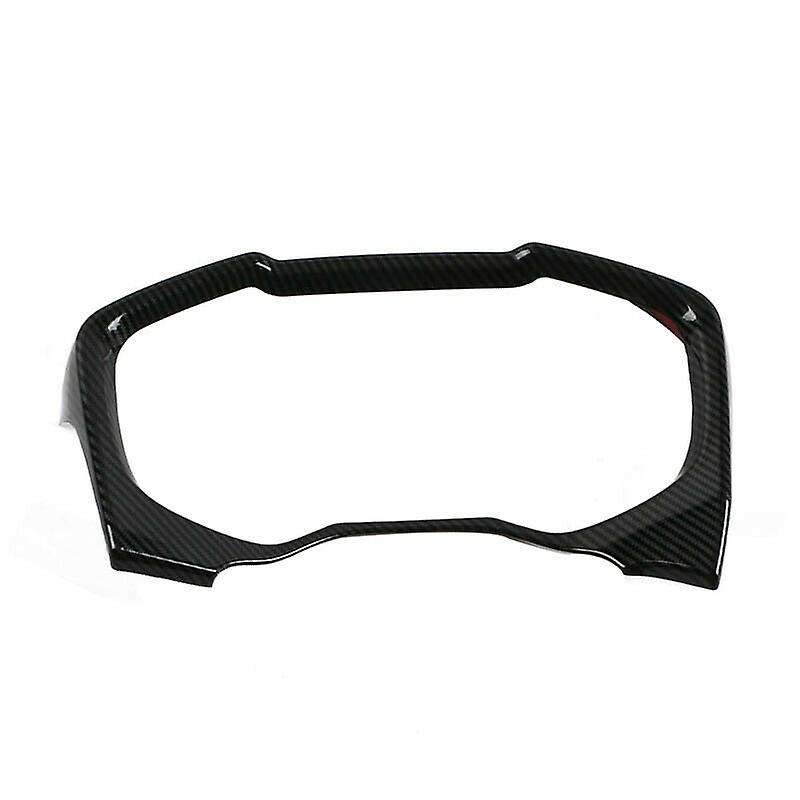 ABS Carbon Fiber Dashboard Decorative Frame Trim Dash Panel Frame Trim Cover for 2019-20( Right-Side
