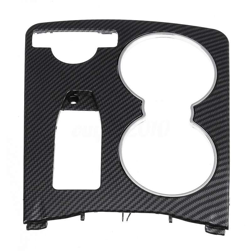 ABS Carbon Fiber Color Console Cup Holder Trim Cover for C-Class W204 C300 2046800307