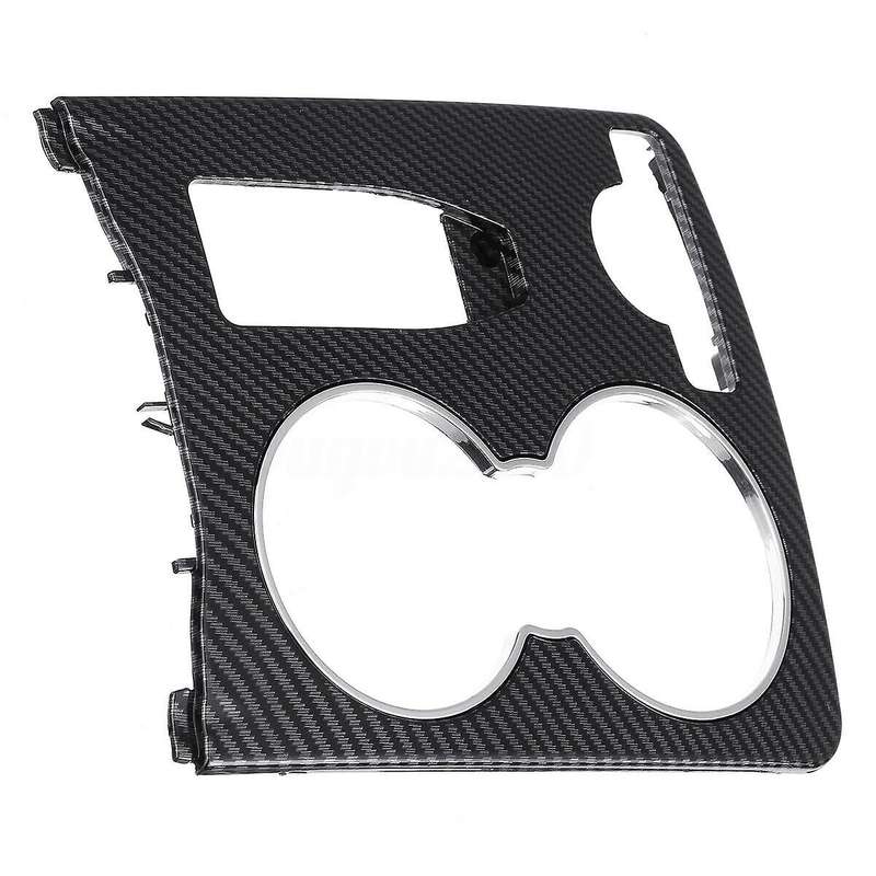 ABS Carbon Fiber Color Console Cup Holder Trim Cover for C-Class W204 C300 2046800307