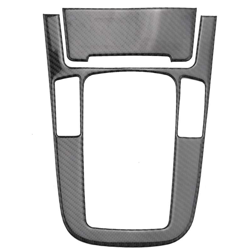 ABS Carbon Fiber Console Armrest Gear Shift Panel Cover Trim for A5 A4 B8 Q5 2009-2016