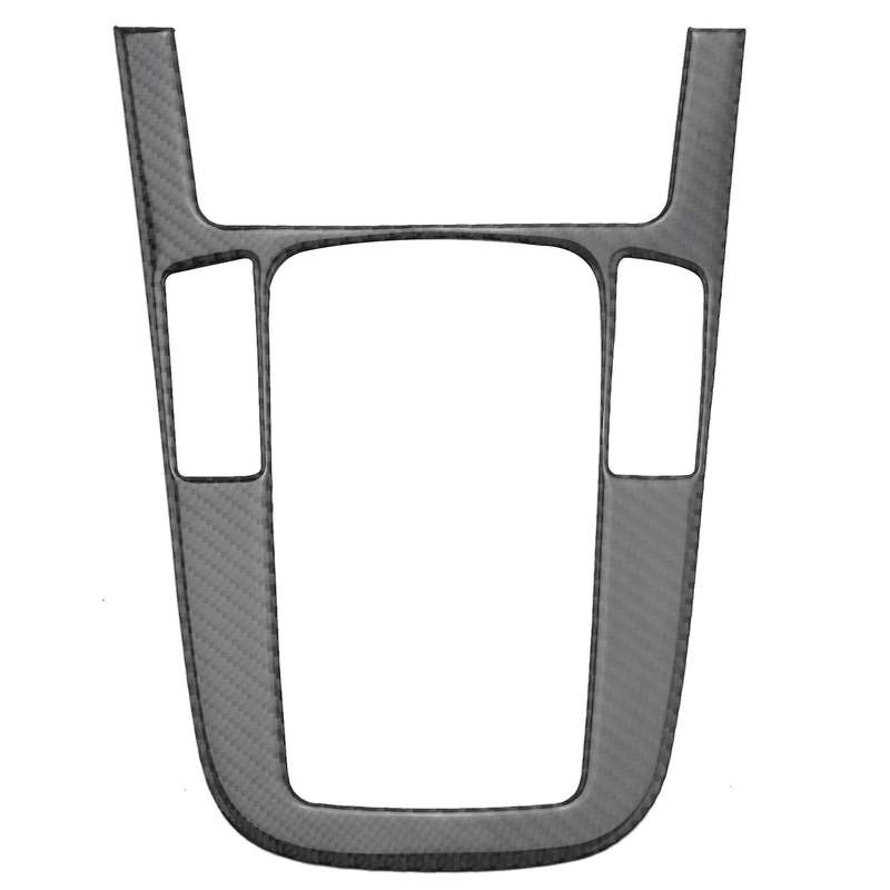 ABS Carbon Fiber Console Armrest Gear Shift Panel Cover Trim for A5 A4 B8 Q5 2009-2016