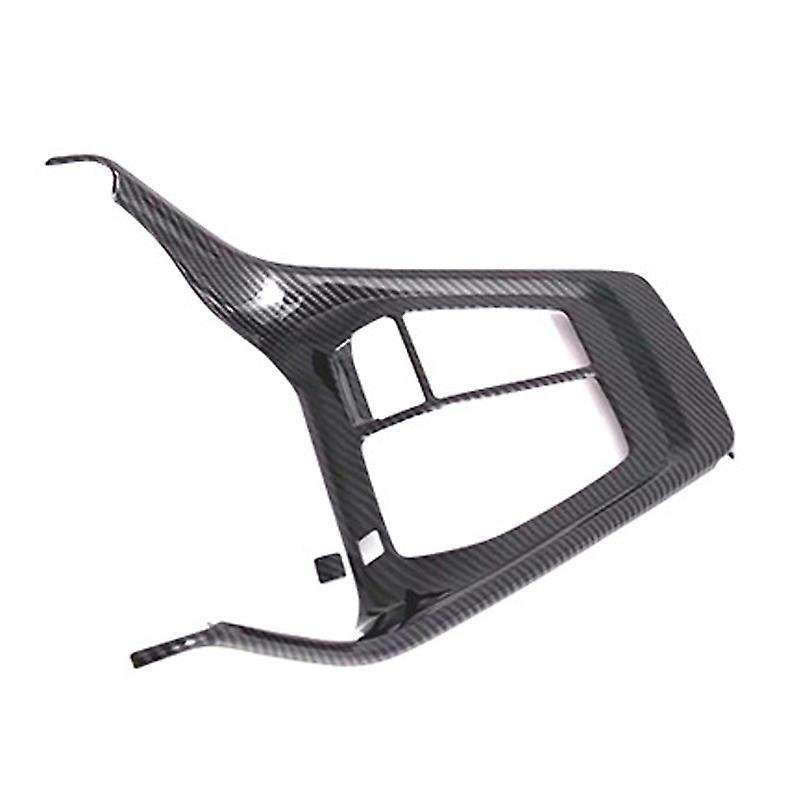ABS Carbon Fiber Central Console Gear Shift Box Panel Cover Trim for 2019-2020( Dirve)