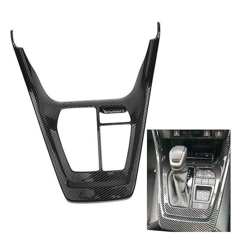 ABS Carbon Fiber Central Console Gear Shift Box Panel Cover Trim for 2019-2020( Dirve)