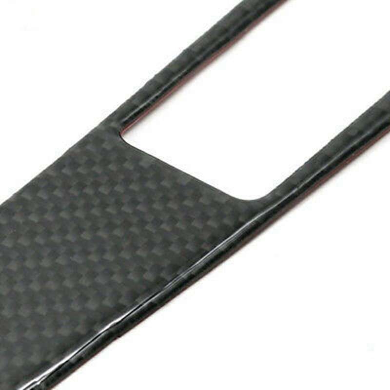 ABS Carbon Fiber Console Armrest Gear Shift Panel Cover Trim for- A5 A4 B8 Q5 2009-2016