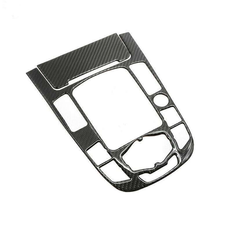 ABS Carbon Fiber Console Armrest Gear Shift Panel Cover Trim for- A5 A4 B8 Q5 2009-2016