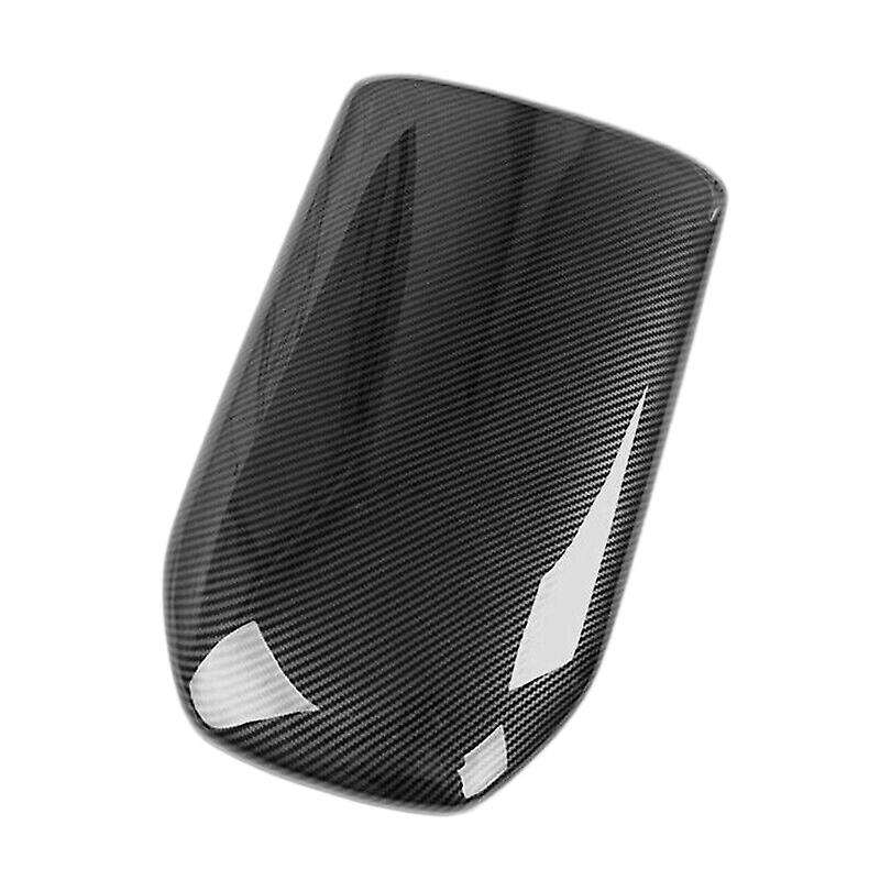 ABS Carbon Fiber Color Car Armrest Box Cover Center Console Saver Cover for 2019 2020