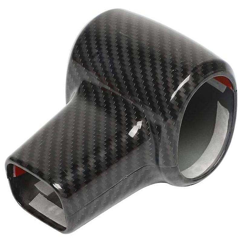 ABS Carbon Fiber Gear Shift Knob Handle Cover Fit for 2007-2010 JK JKU Sport X