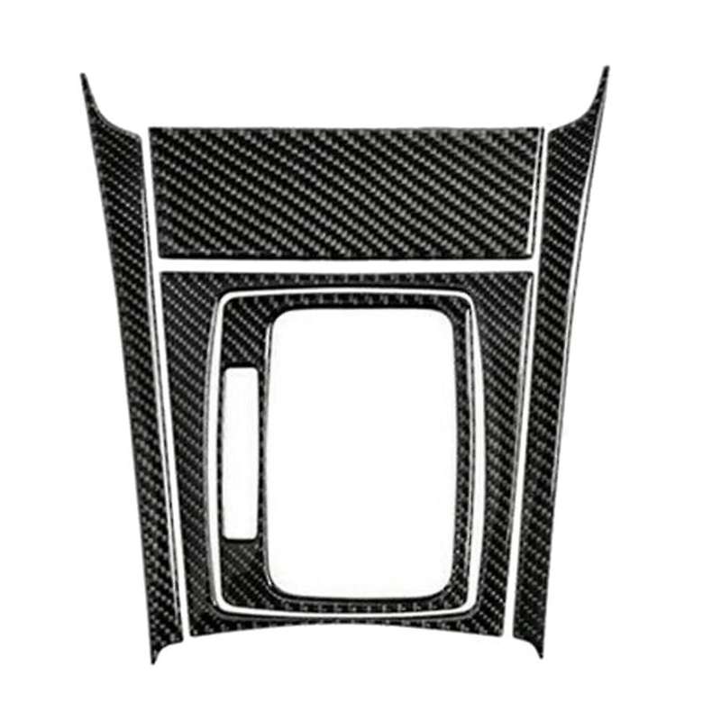 ABS Carbon Fiber Gear Shift Panel Trim Set for C Class W204 2007-2013