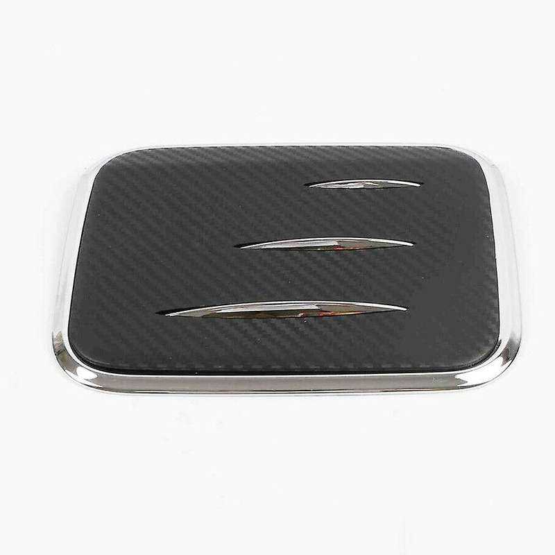 ABS Carbon Fiber Fuel Tank Oil Gas Cap Cover Trim for 2019-2020