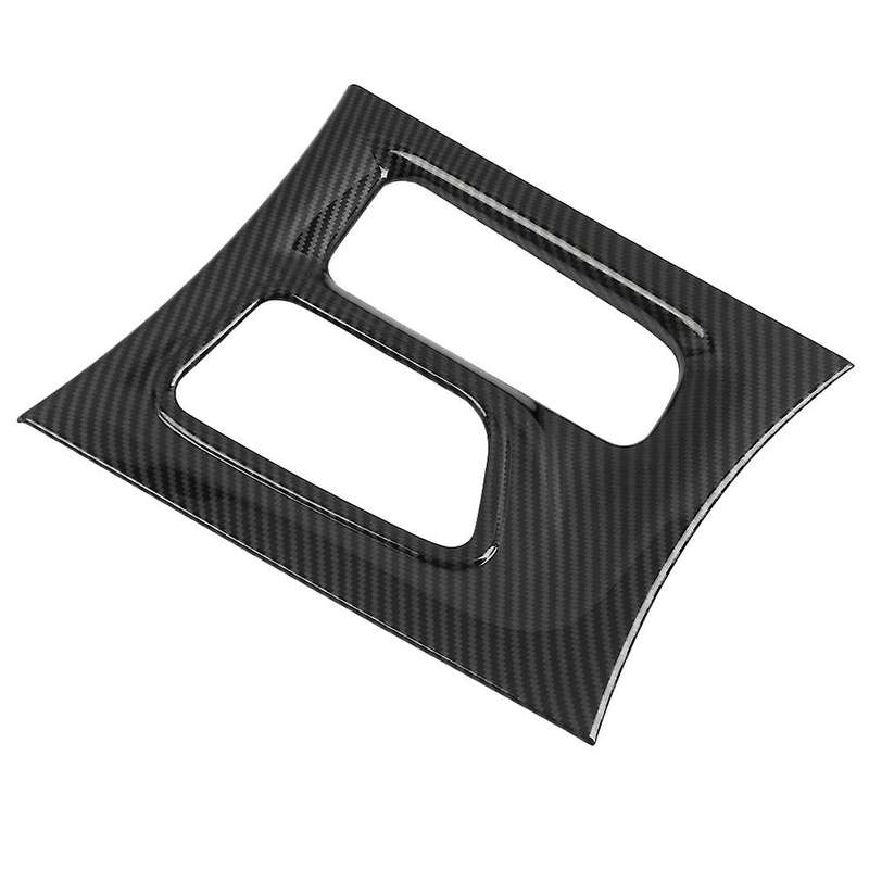 ABS Carbon Fiber Interior Gear Shift Panel Cover Trim for Charger 2015-2020 LHD