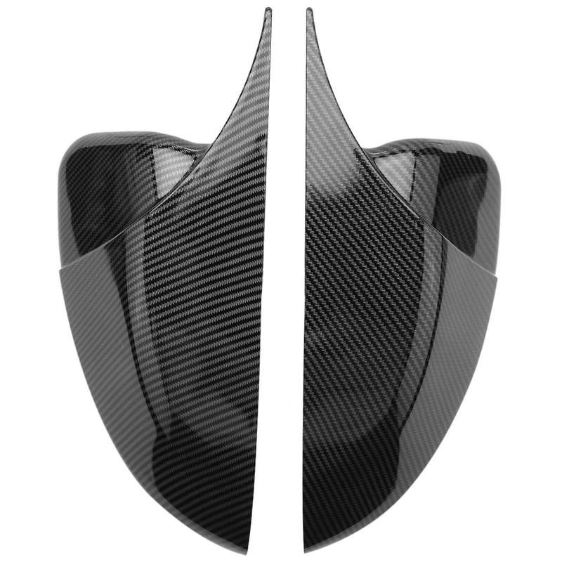 ABS Carbon Fiber Ox Horn Rear View Mirror Cover Stickers Trim for Accord 10Th 2018 2019 Auto Exterio