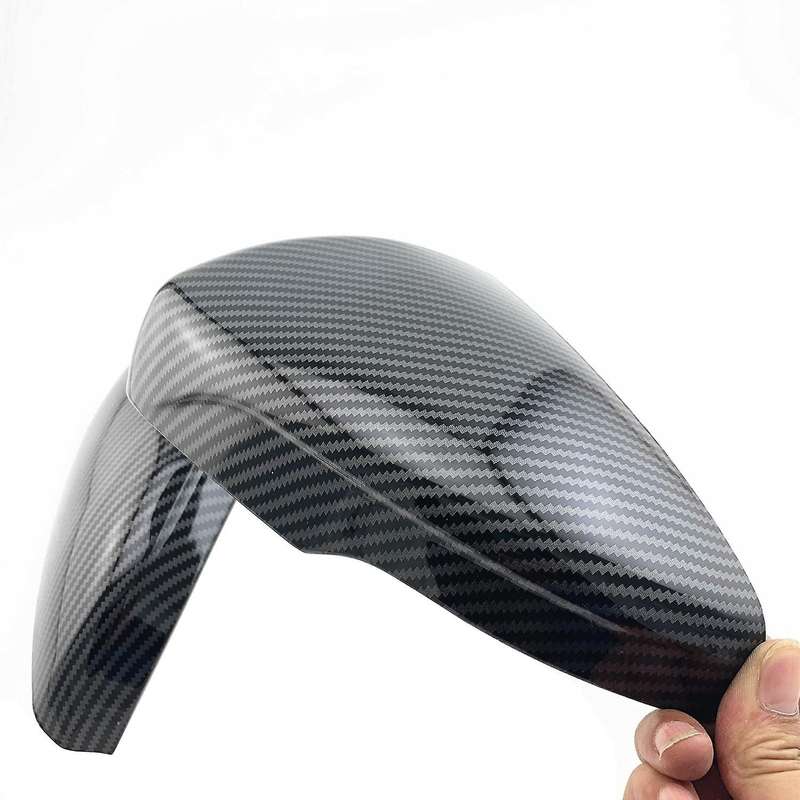 ABS Carbon Fiber Rear View Side Door Mirrors Cover Trim for Focus MK4 2019 2020 Sedan Hatchback
