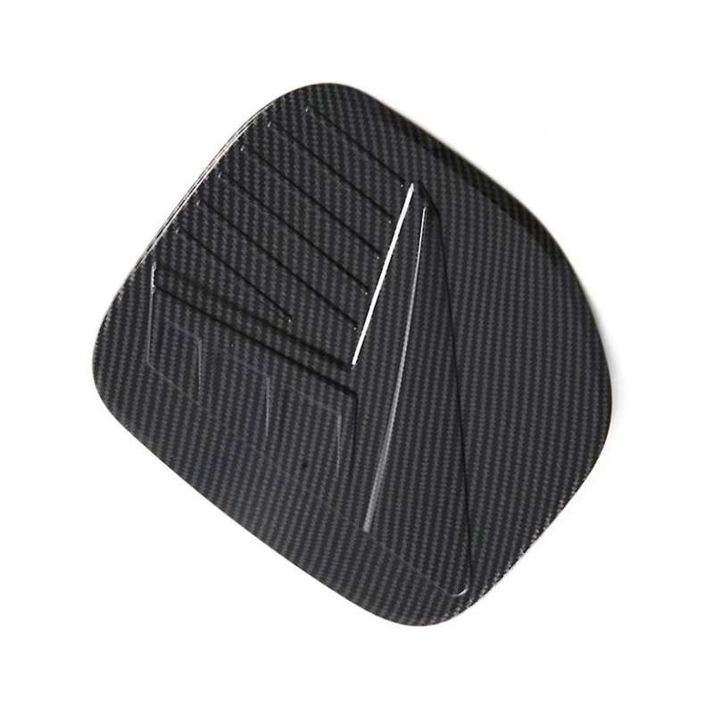 ABS Carbon Fiber Pattern Car Fuel Filler Tank Cover Oil Fuel Tank Cap Cover Decoration Stickers for