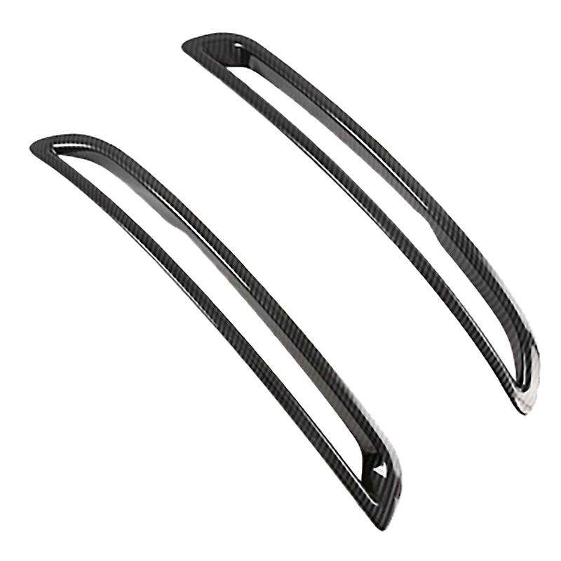 ABS Carbon Fiber Rear Tail Fog Light Lamp Frame Cover Trim for CX30 -30 2020 2021