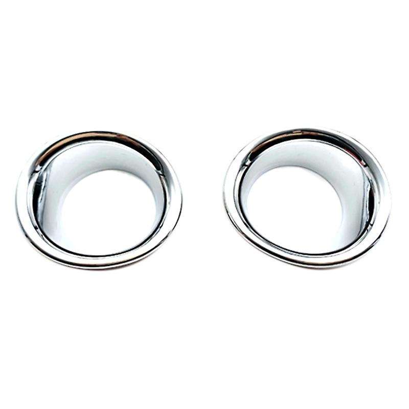 ABS Chrome Front Bumper Fog Light Lamp Frame Cover Trim for Venza 2020 Car Accessories Car Accessori