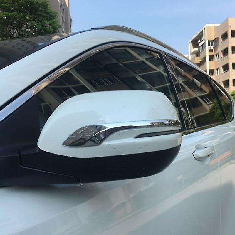 ABS Chrome Rear View Mirror Side Cover Trim Decor Molding Cover Trims for -V 2017-2021