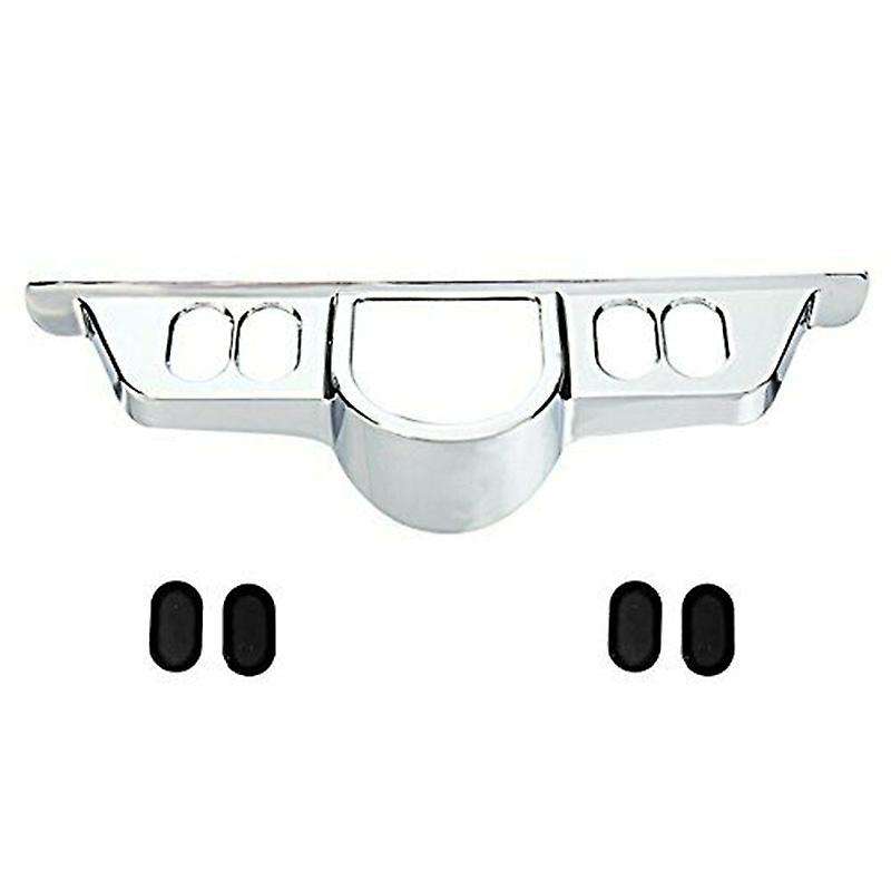ABS Chrome Switch Dash Panel Accent Cover for Touring 96-13 Glide/06-13 Street Glide/09-13 Tri Glide