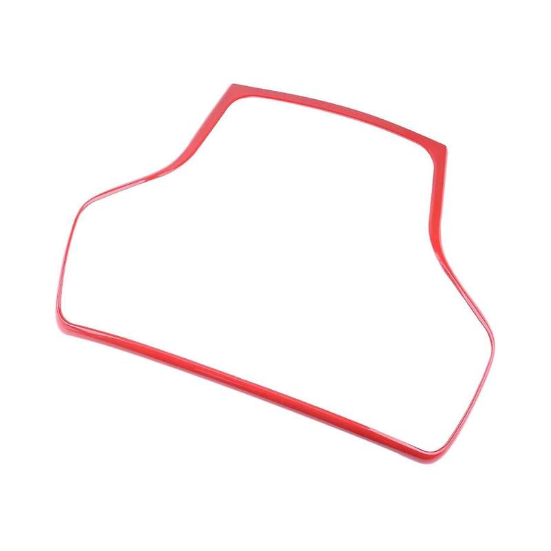 ABS Console GPS Navigation Dashboard AC Panel Cover Trim Fit for Grand 2014-2020 Red