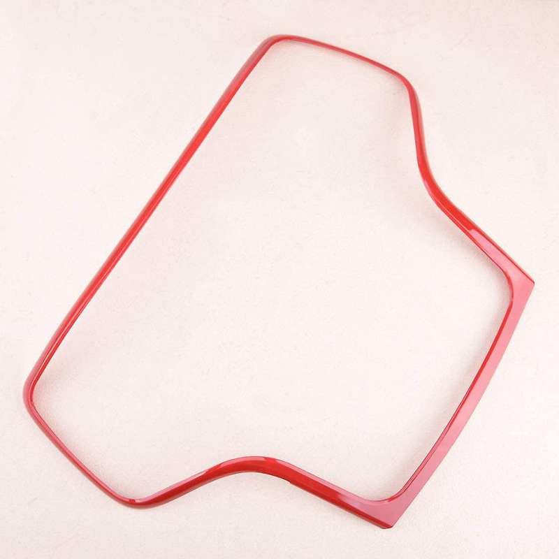 ABS Console GPS Navigation Dashboard AC Panel Cover Trim Fit for Grand 2014-2020 Red