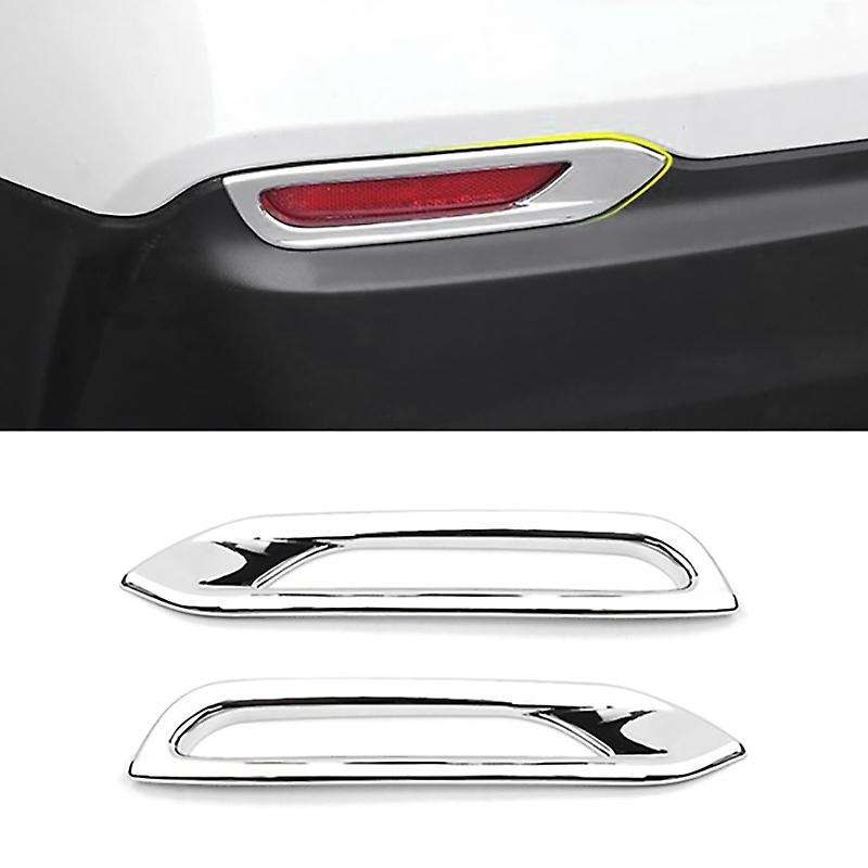 ABS Front & Rear Fog Light Lamp Cover Trim Fog Light Molding Garnish Bezel Protector for J11 2019 20
