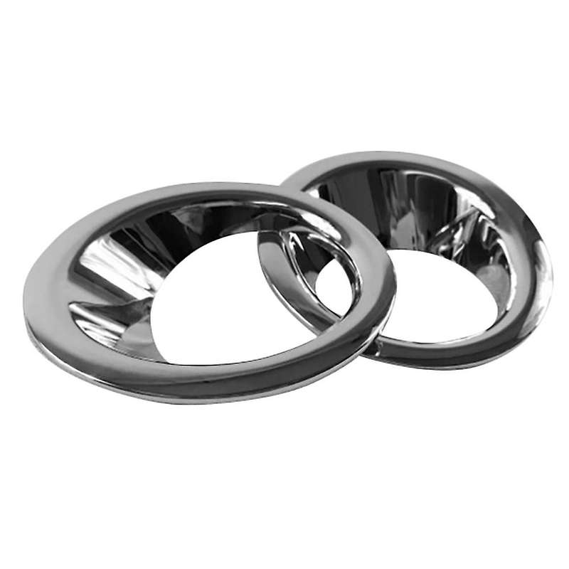 ABS Front and Rear Fog Light Lamp Cover Trim Fog Light Molding Garnish Bezel Protector for T31 2008-