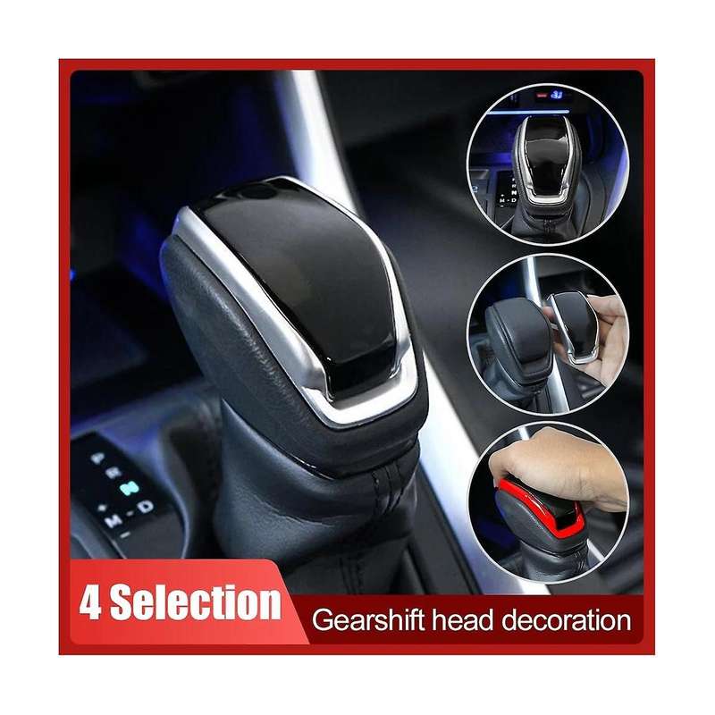 Abs Interior Gear Shift Head Trim Cover for Xa50 2019 2020 Gear Head Lever Shift Knob Cap B