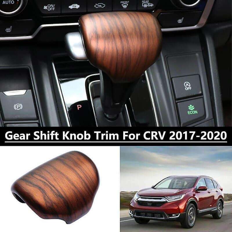 ABS Gear Lever Shift Knob Cover Trim Compatible Honda CR-V CRV 2017-2020