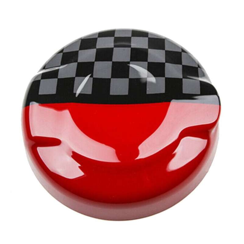 ABS Fuel Tank Filler Protection Cover Gas Cap Cover Trim Decor for F55 F56 F57 2.0T Accessories Red+