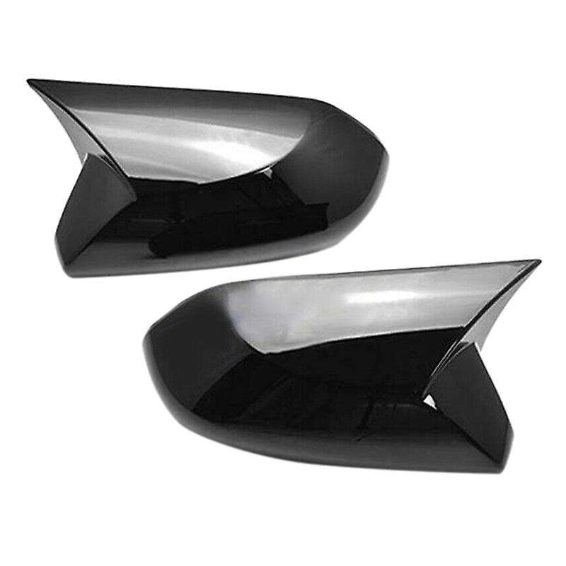 ABS Ox Horn Rear View Mirror Cover Stickers Trim for 2018-2020