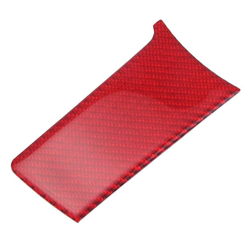 ABS Red Carbon Fiber Driver Dashboard Cover Trim Decor Sticker for 10Th Gen 2016 2017 2018 2019(RHD)