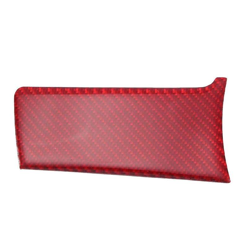 ABS Red Carbon Fiber Driver Dashboard Cover Trim Decor Sticker for 10Th Gen 2016 2017 2018 2019(RHD)