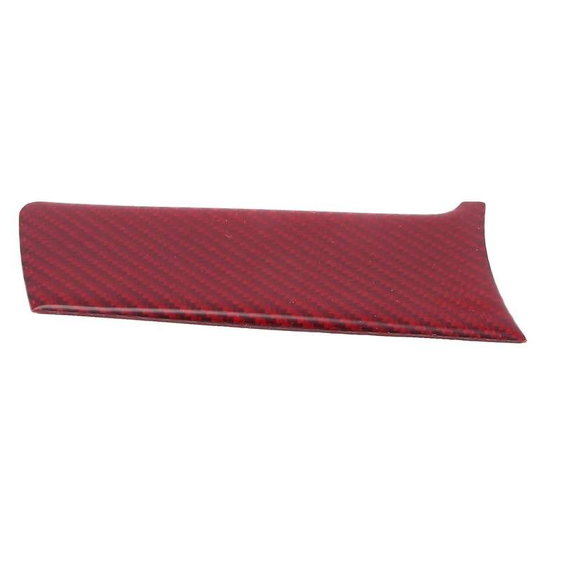 ABS Red Carbon Fiber Driver Dashboard Cover Trim Decor Sticker for 10Th Gen 2016 2017 2018 2019(RHD)