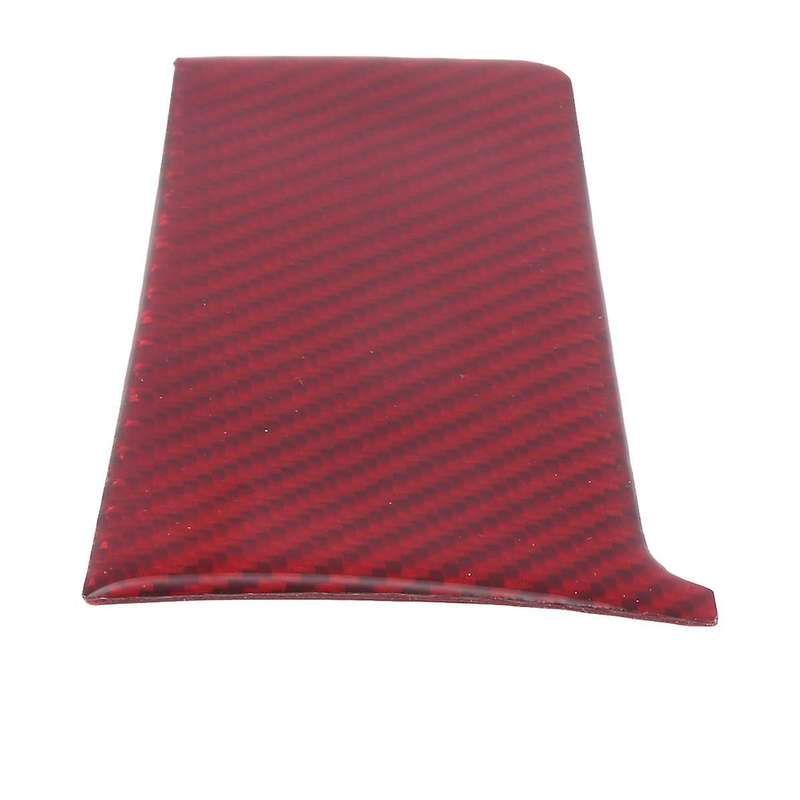 ABS Red Carbon Fiber Driver Dashboard Cover Trim Decor Sticker for 10Th Gen 2016 2017 2018 2019(RHD)