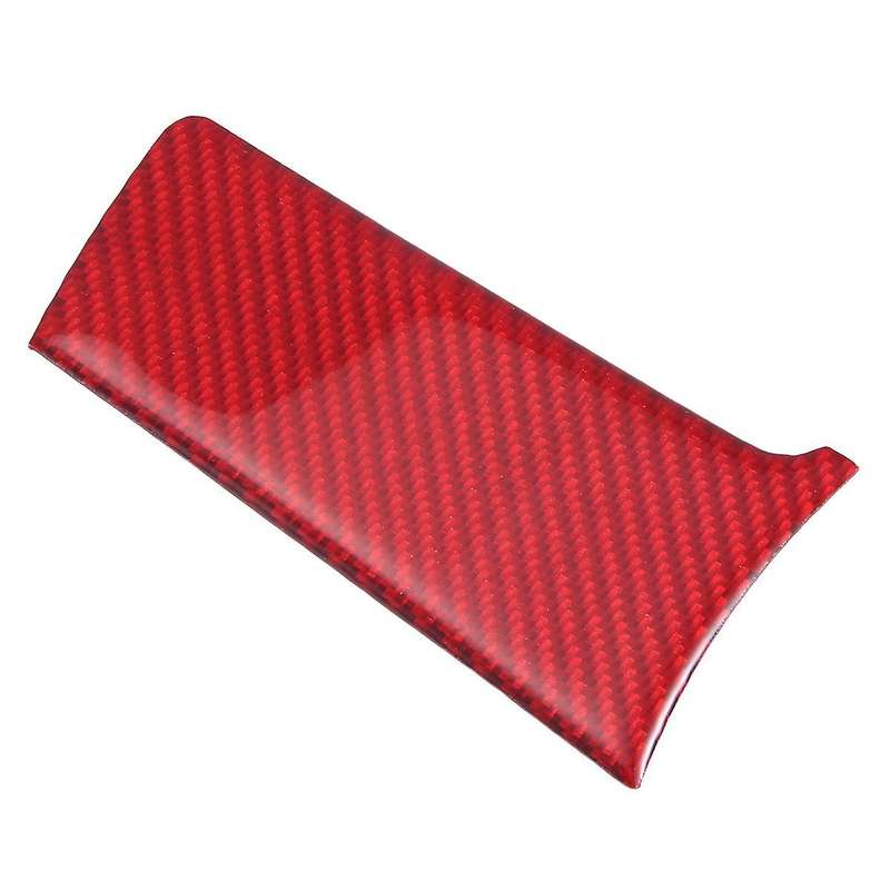 ABS Red Carbon Fiber Driver Dashboard Cover Trim Decor Sticker for 10Th Gen 2016 2017 2018 2019(RHD)