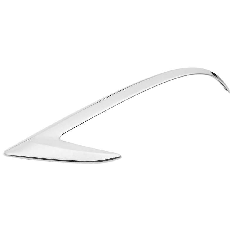 ABS Rear View Mirror Kicks Sticker Cover Garnish Trim Frame Accessory for Prius 50 Series 2016-2019