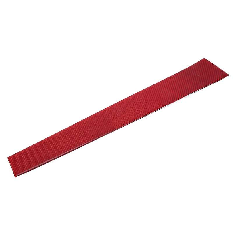 ABS Red Carbon Fiber Dashboard Panel Cover Trim Decor Sticker for 10Th Gen 2016 2017 2018 2019(RHD)