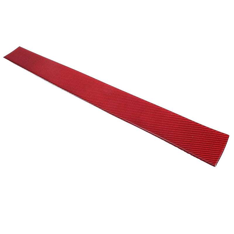 ABS Red Carbon Fiber Dashboard Panel Cover Trim Decor Sticker for 10Th Gen 2016 2017 2018 2019(RHD)