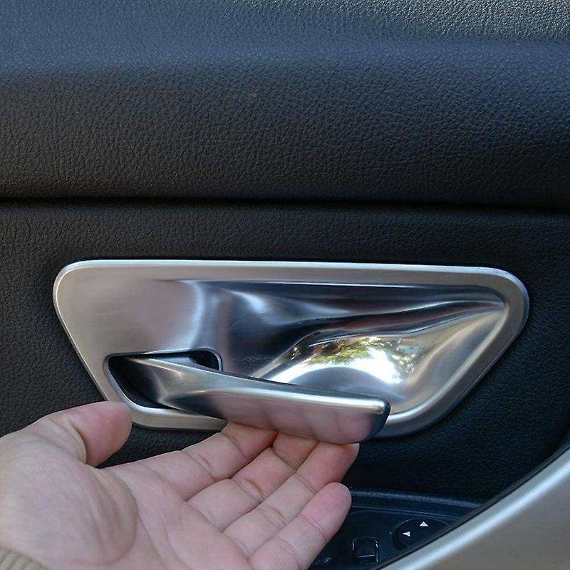 ABS Plastic Interior Door Handle Bowl Cover Trim for 3 4 Series F30 F32 F35 316I 318I 320Li 2013-201