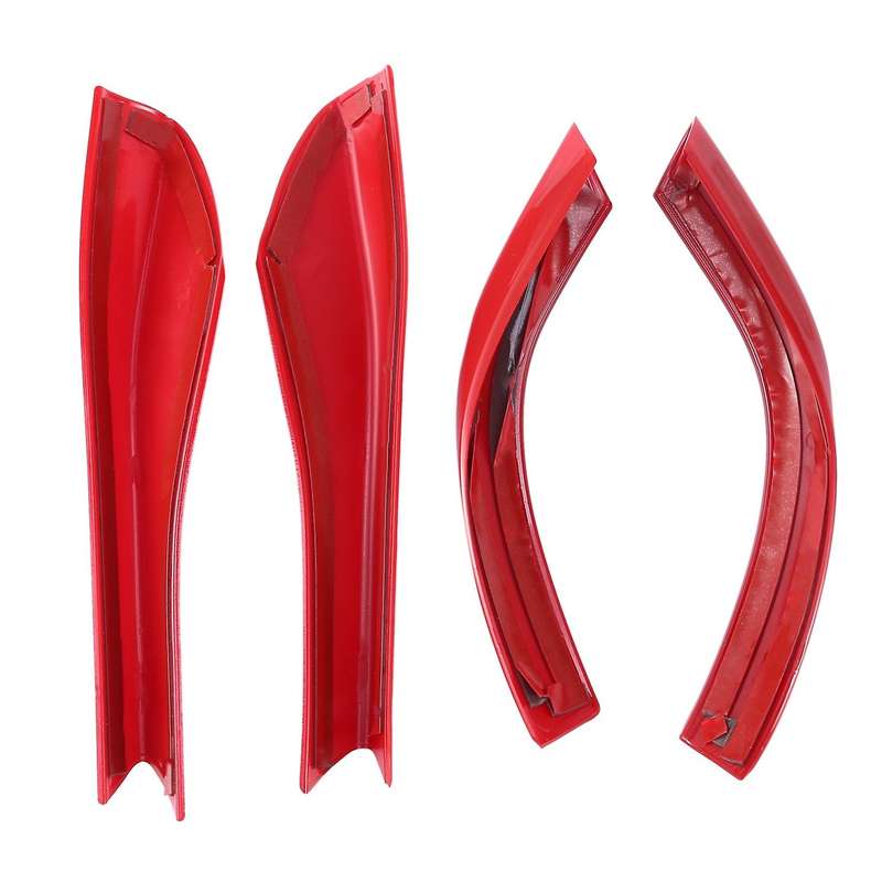 ABS Rearview Mirror Pedestal Trim Cover Rearview Side Mirror Base Cover Trim Decoration for 2015-202