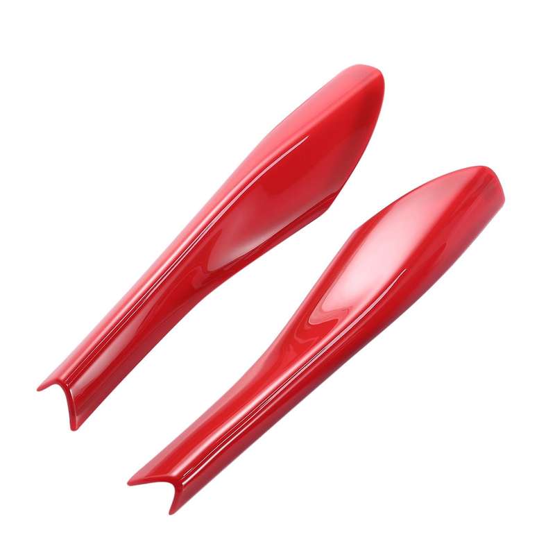 ABS Rearview Mirror Pedestal Trim Cover Rearview Side Mirror Base Cover Trim Decoration for 2015-202