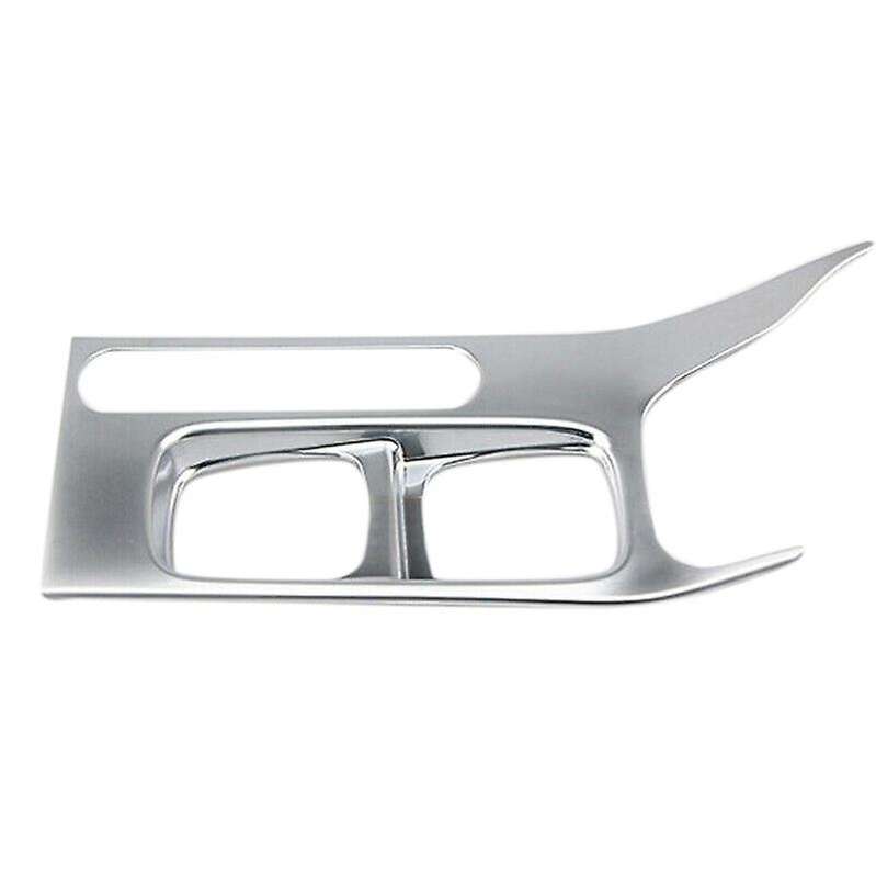 ABS Silver Car Water Cup Holder Cover Trim Central Control Cup Holder Cover for Vitara Escudo 2015-2